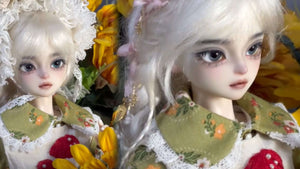 【BJD DOLL】Amber | 1/4 BJD Androgynous Doll - Female Head on Male Body