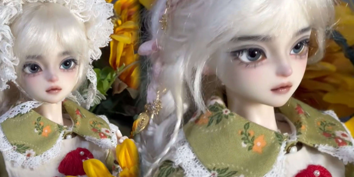 【BJD DOLL】Amber | 1/4 BJD Androgynous Doll - Female Head on Male Body