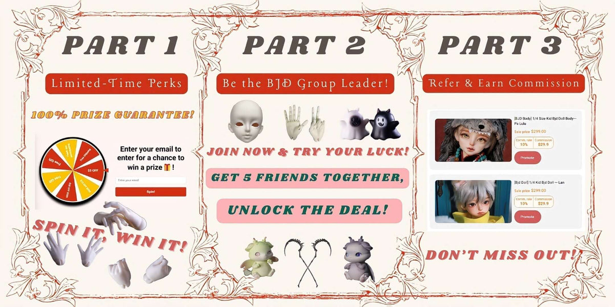 Campaign Concept: 「Grand Opening: Show Your Doll's Dream!」