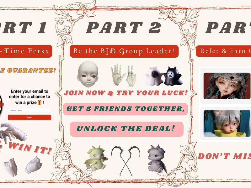 Campaign Concept: 「Grand Opening: Show Your Doll's Dream!」