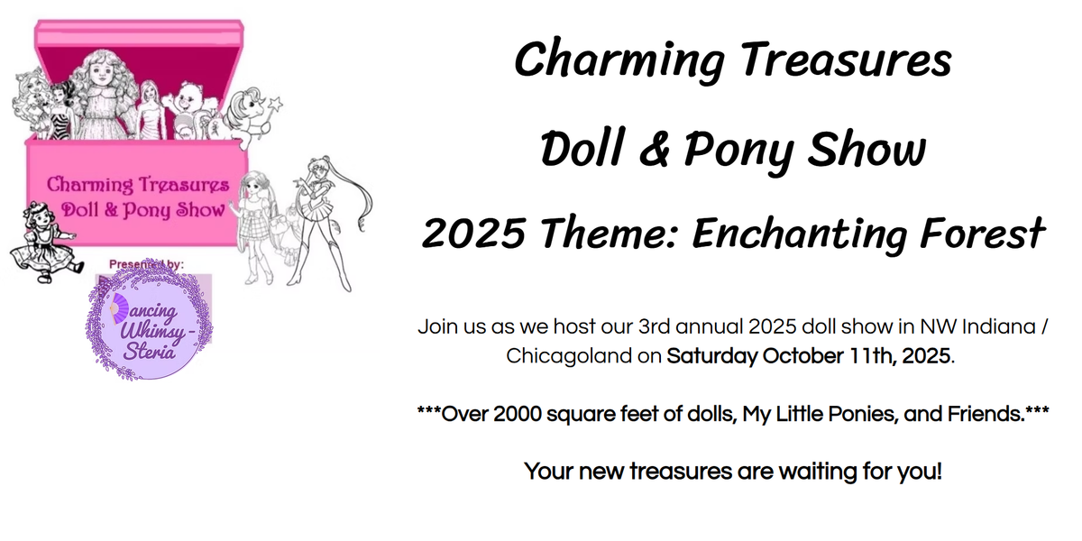 Get Ready for an Enchanting Day at the Charming Treasures Doll &amp; Pony Show