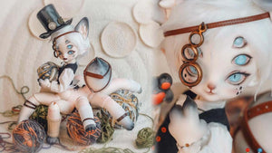 【1/6 'Zhu Mi'】The Steampunk Feline-Arachnid Sprite