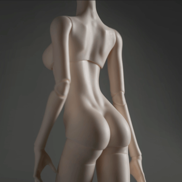 [BJD BODY] 1/4 Witch Body BJD Doll Base YuKibjd