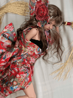 [BJD OUTFIT] 1/3 & 1/4 BJD Kimono-Style Dress | PREORDER | 寻野Fire