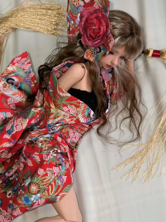 【BJD OUTFIT】1/3 & 1/4 BJD Kimono-Style Dress | PREORDER |