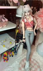 [BJD OUTFIT] 1/3 & 1/4BJD Yoga Set 寻野Fire