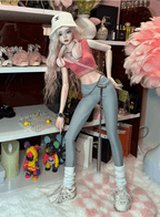 [BJD OUTFIT] 1/3 & 1/4BJD Yoga Set 寻野Fire
