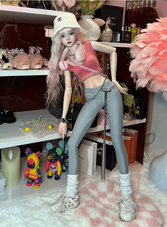 [BJD OUTFIT] 1/3 & 1/4BJD Yoga Set 寻野Fire