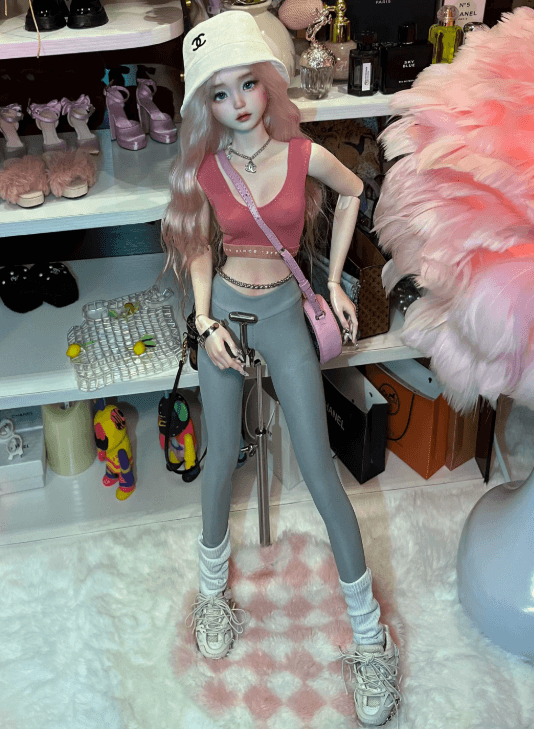 [BJD OUTFIT] 1/3 & 1/4BJD Yoga Set 寻野Fire