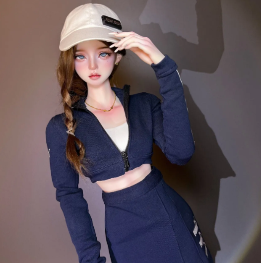 【BJD OUTFIT】1/3 BJD Doll – Victoria / SD16 Snow Leopard Body, Full Bust