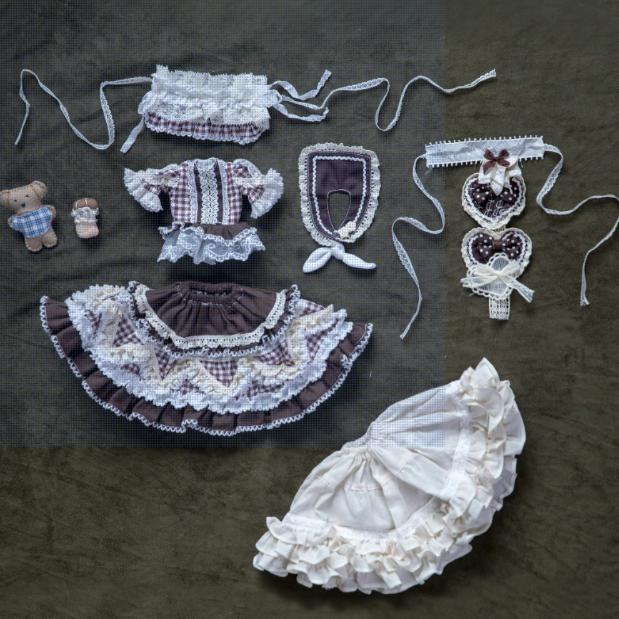 【BJD OUTFIT】1/4 & 1/6 Chocolate Color Series Original BJD Outfit