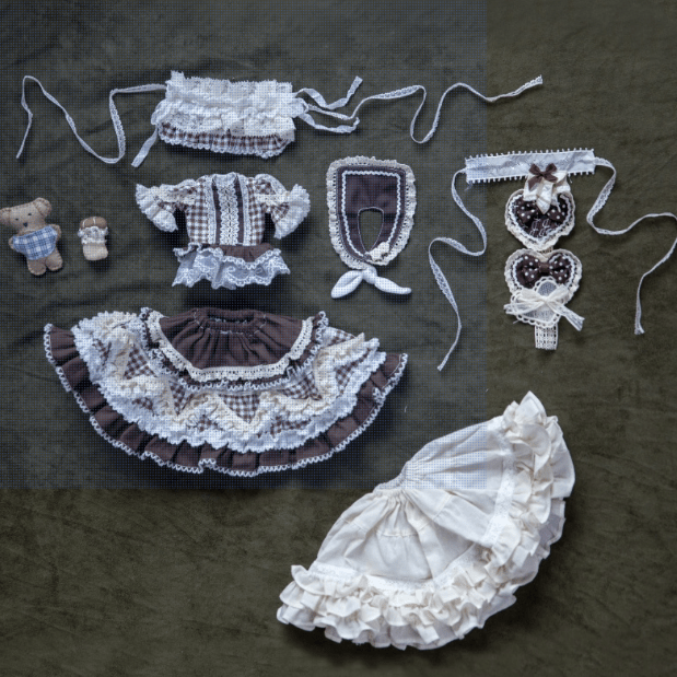 [BJD OUTFIT] 1/4 & 1/6 Chocolate Color Series Original BJD Outfit 一只小冯总