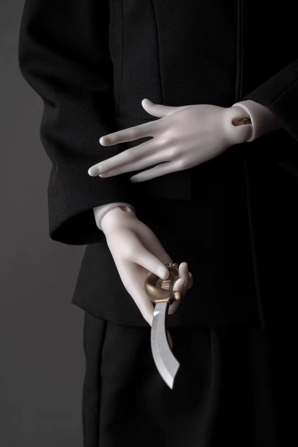 [Bjd hand] 1/4 Orca Body Male Hands