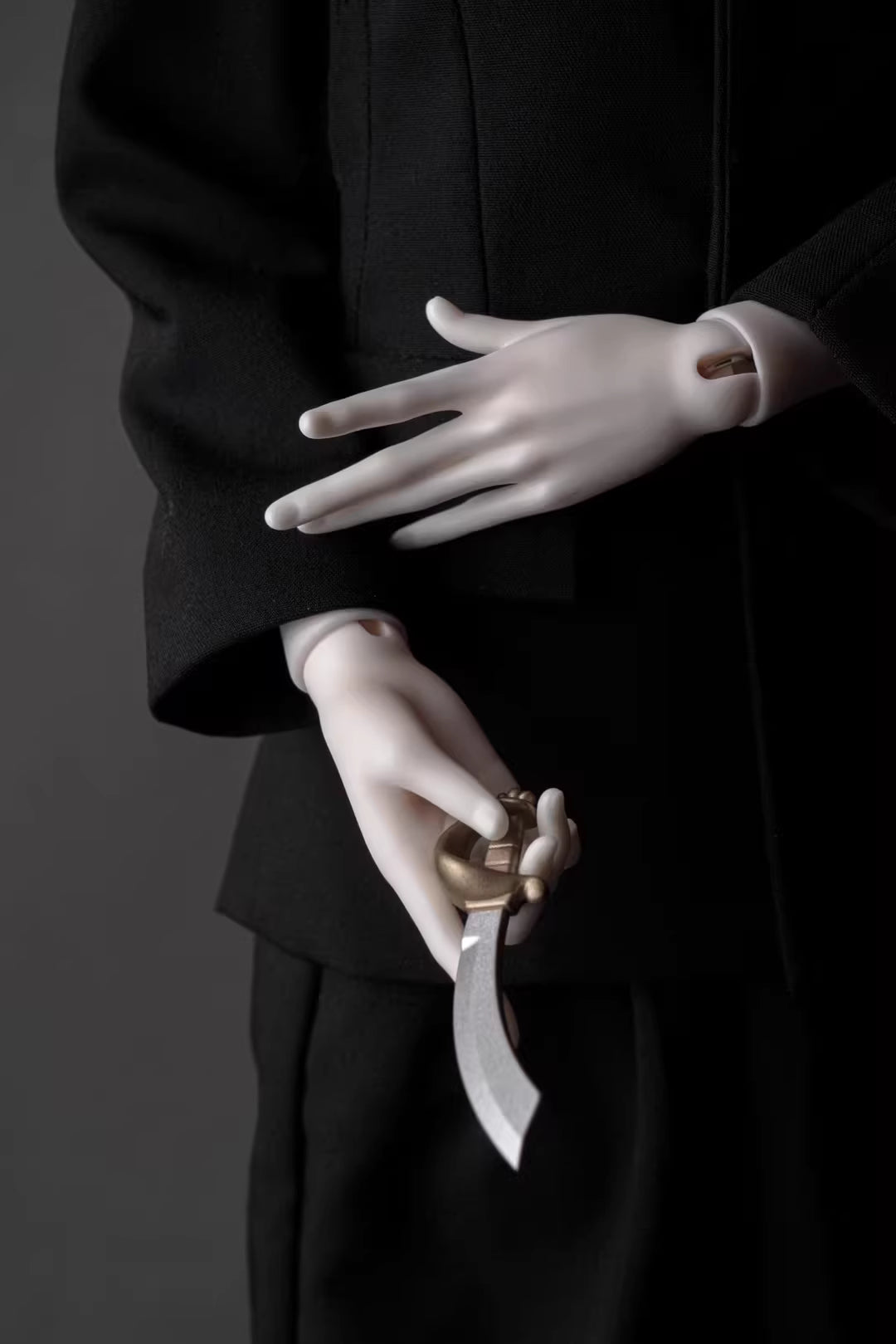 [Bjd hand] 1/4 Orca Body Male Hands