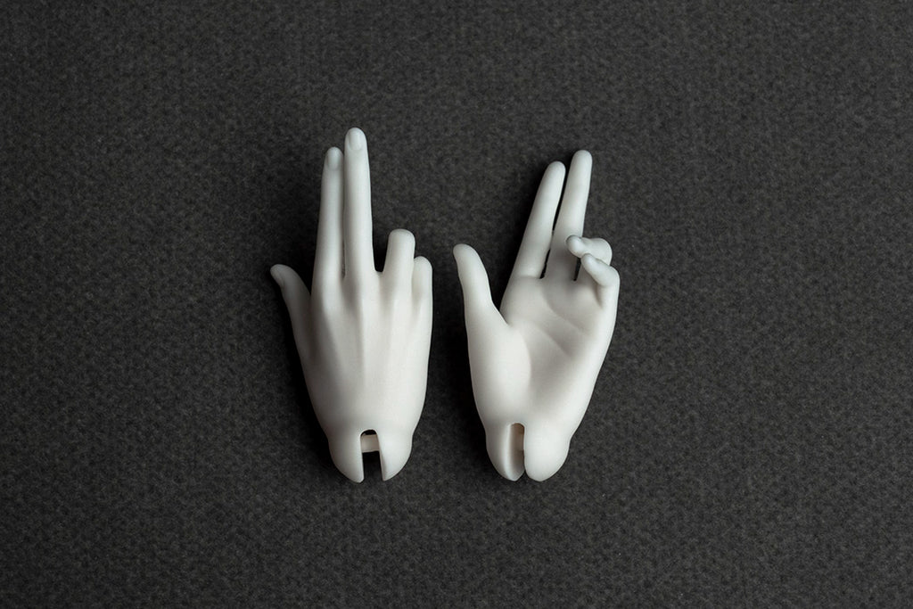 [Bjd hand] 1/4 Orca Body Male Hands