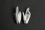 [BJD HAND] 1/4 Orca Body Male Hands 珊瑚礁