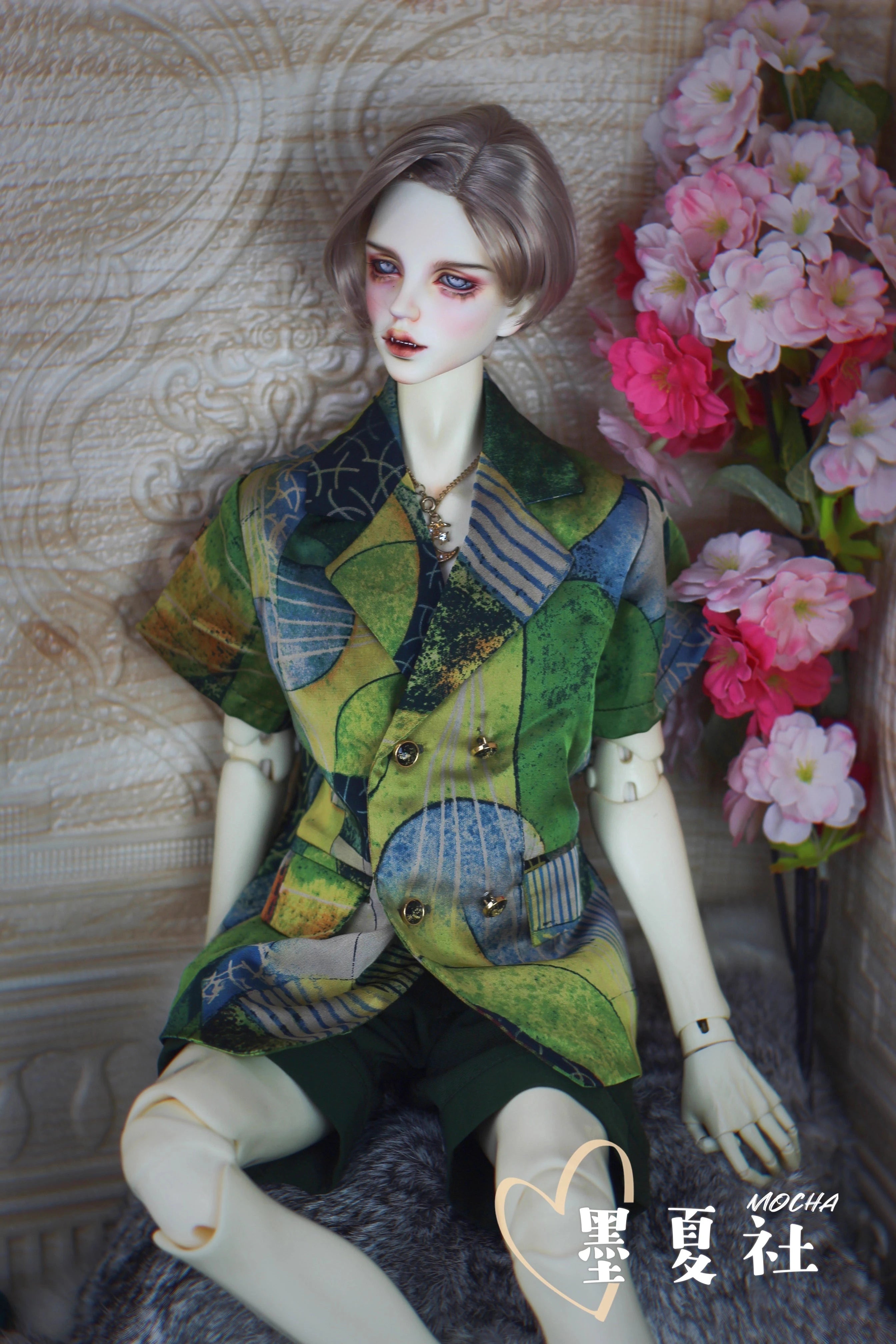 [BJD OUTFIT] 1/3 Vintage Suit Set 墨夏社MOCHA