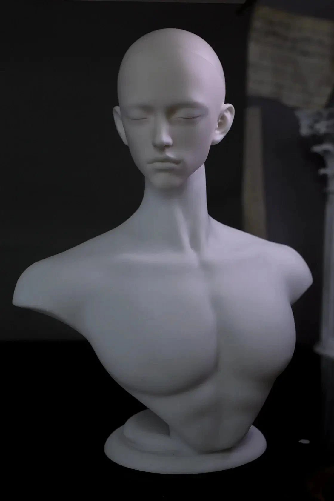 [BJD ACCESSORY] BJD Musle Chest Table For Uncle Head YuKibjd