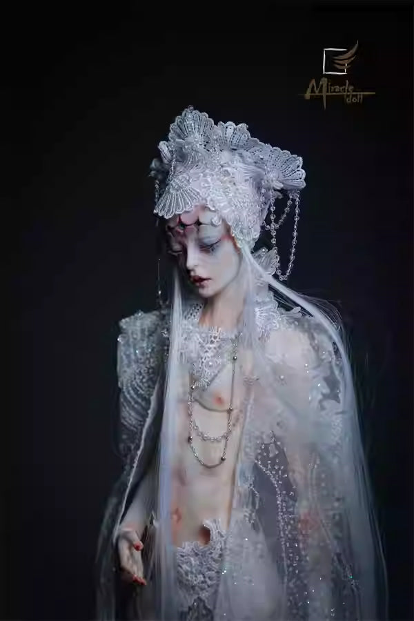 【BJD DOLL】1/3 68cm Body with Sleep Eyes and 5 Eye Sets "Mirror"