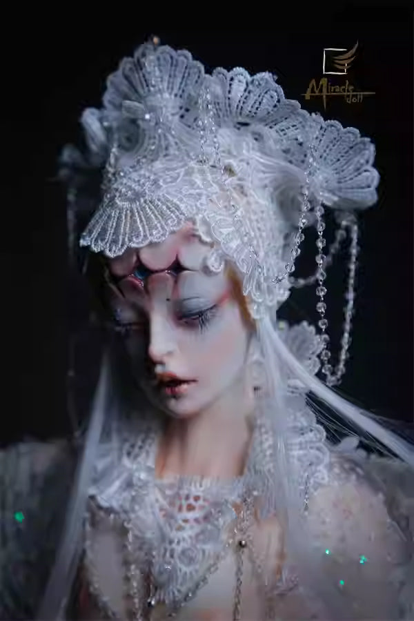 【BJD DOLL】1/3 68cm Body with Sleep Eyes and 5 Eye Sets "Mirror"