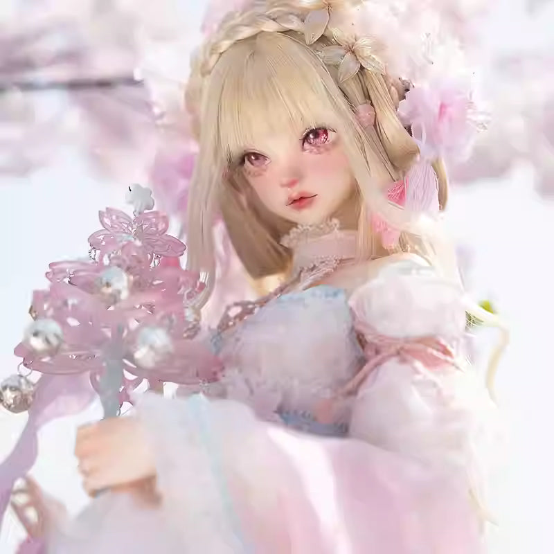 【BJD DOLL】1/3 Custom BJD Cherry Blossom Season: Wanying (Elegant Cherry)