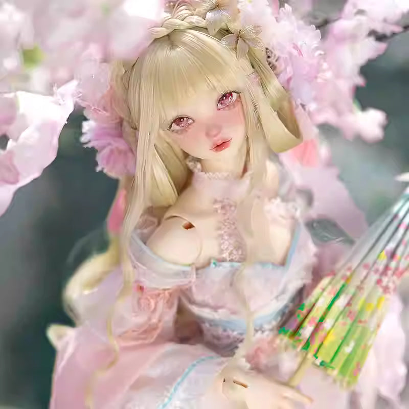 【BJD DOLL】1/3 Custom BJD Cherry Blossom Season: Wanying (Elegant Cherry)