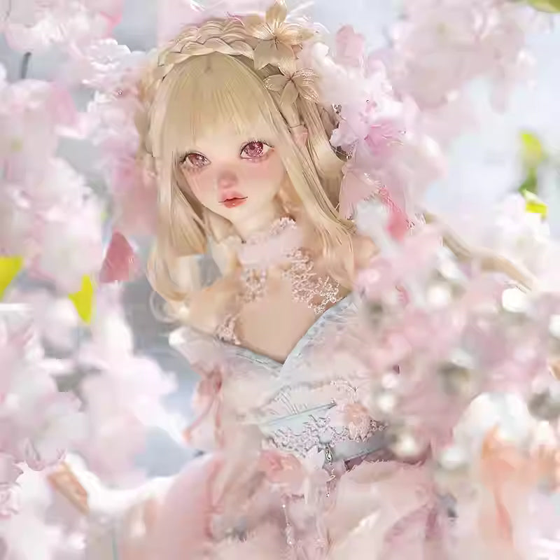 【BJD DOLL】1/3 Custom BJD Cherry Blossom Season: Wanying (Elegant Cherry)