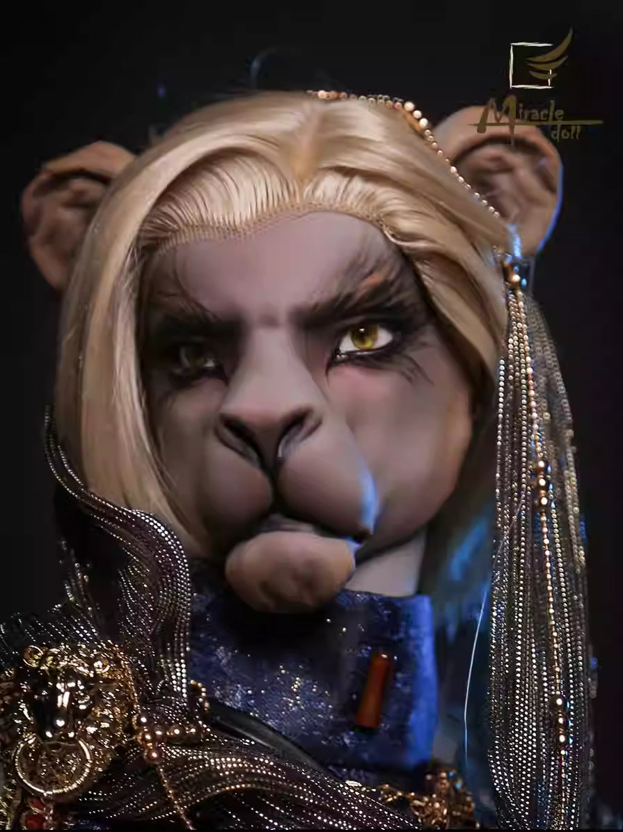 【BJD DOLL】1/3 SD 72cm Double-Jointed Uncle - Leonin Version/Feral Lion Version