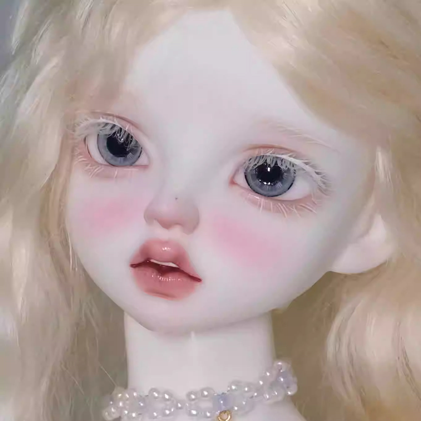 [BJD EYES] 1/3 & 1/4 & 1/6 Blue Flash Pattern Glass Eye Small Iris-JG29 极光