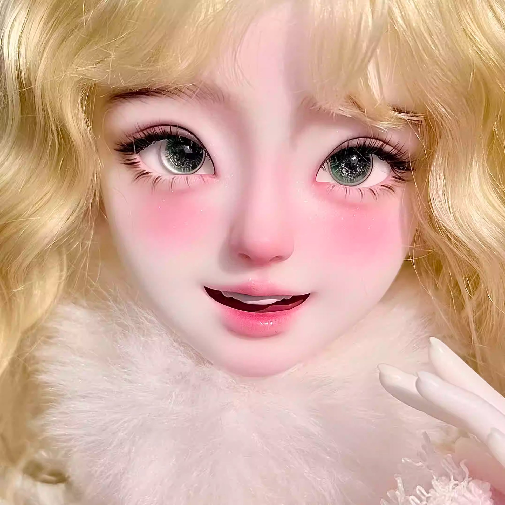 [BJD EYES] 1/3 & 1/4 & 1/6  soo mermaid eyeballs glass eyes 18mm-JG52 极光