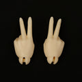 [BJD Hand] | 1/4 Kawaii V-Sign Hands | PARTS YuKibjd