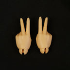[BJD Hand] | 1/4 Kawaii V-Sign Hands | PARTS YuKibjd