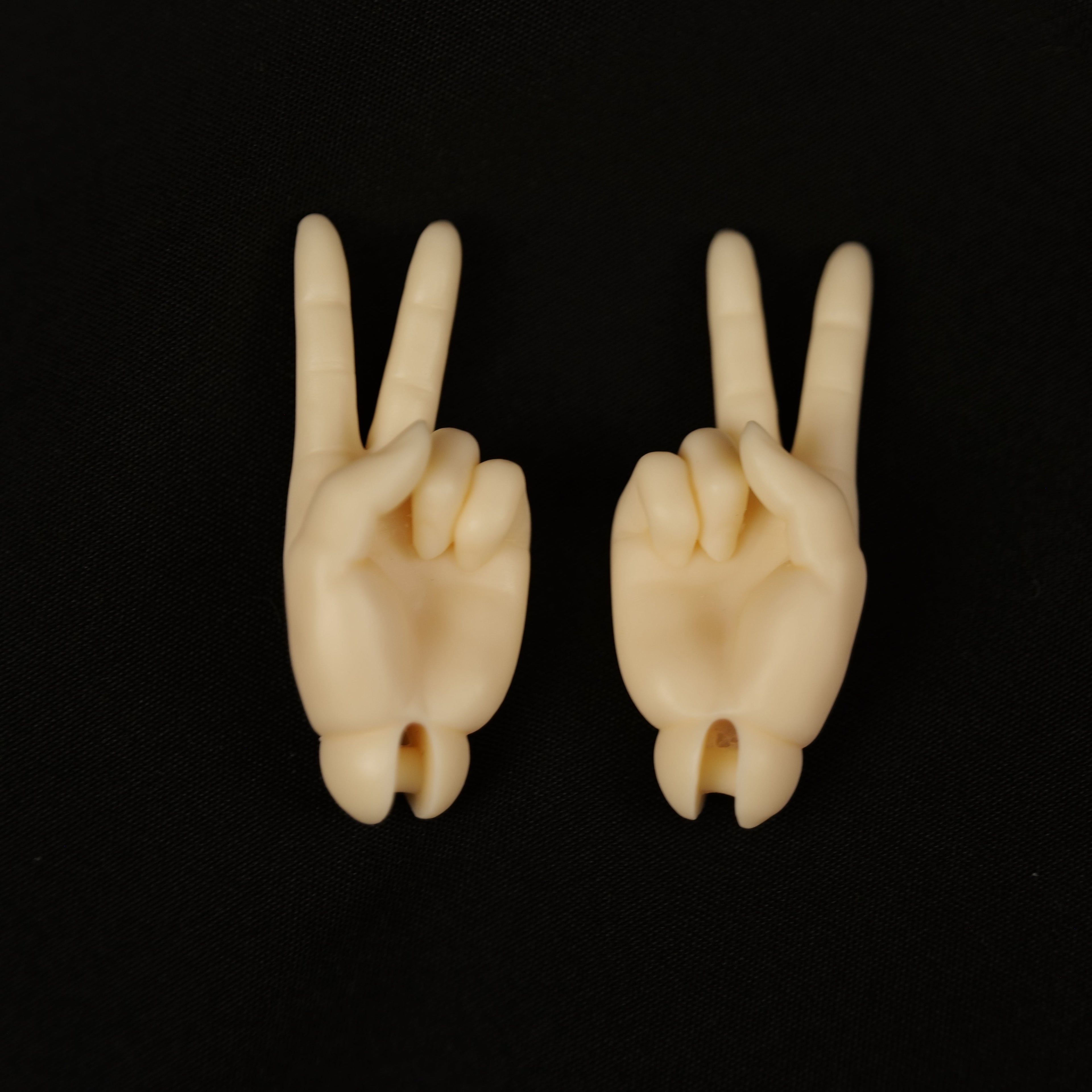[BJD Hand] | 1/4 Kawaii V-Sign Hands | PARTS YuKibjd