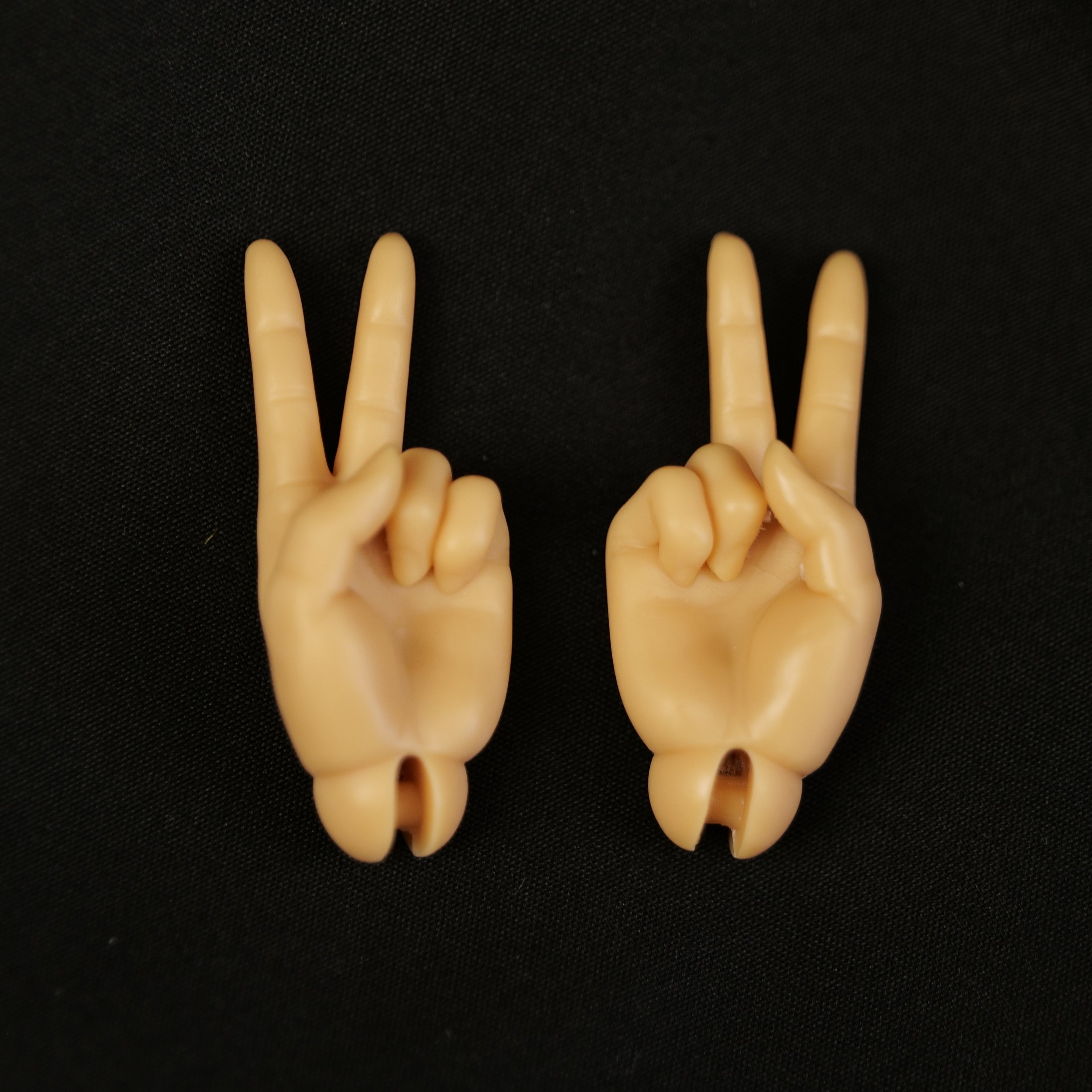 [BJD Hand] | 1/4 Kawaii V-Sign Hands | PARTS YuKibjd
