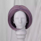 【BJD Wig】1/3 & 1/4 Qi Yu's short hair was slightly side-parted and her hands were modified into a rough and frizzy style