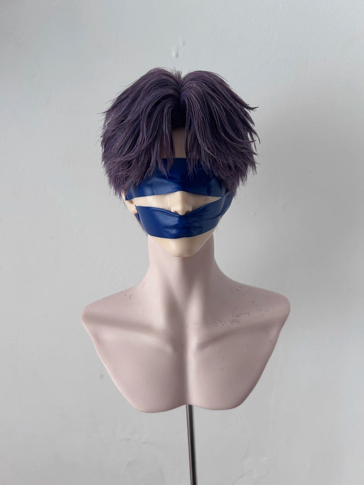 【BJD Wig】1/3 & 1/4 Qi Yu's short hair was slightly side-parted and her hands were modified into a rough and frizzy style