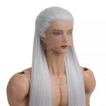 【BJD Wig】1/3 & 1/4The front of the hand-hooked lace features a flat, three-pointed, large backhead with no seams and long, rough faux fur-YuKibjd