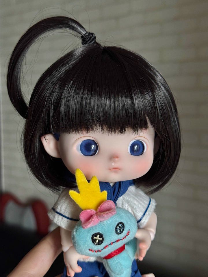 【BJD Wig】Big Head Dot Girl Milk Thread Bobo-YuKibjd