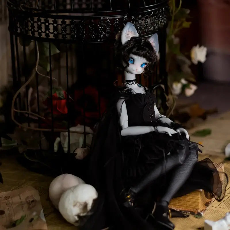 [Display] 1/4 Kid Girl Bjd Doll --- Cat Willow - YuKibjd