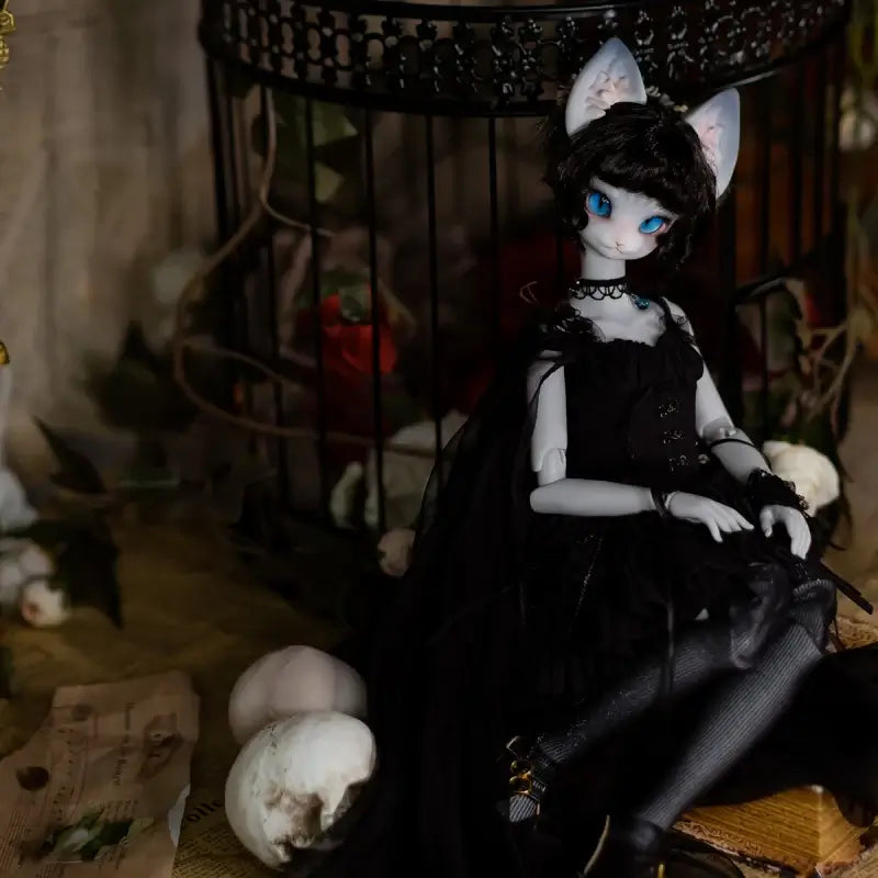 [Display] 1/4 Kid Girl Bjd Doll --- Cat Willow - YuKibjd