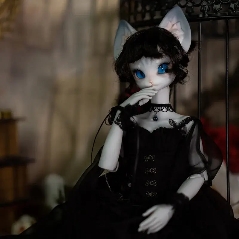[Display] 1/4 Kid Girl Bjd Doll --- Cat Willow - YuKibjd