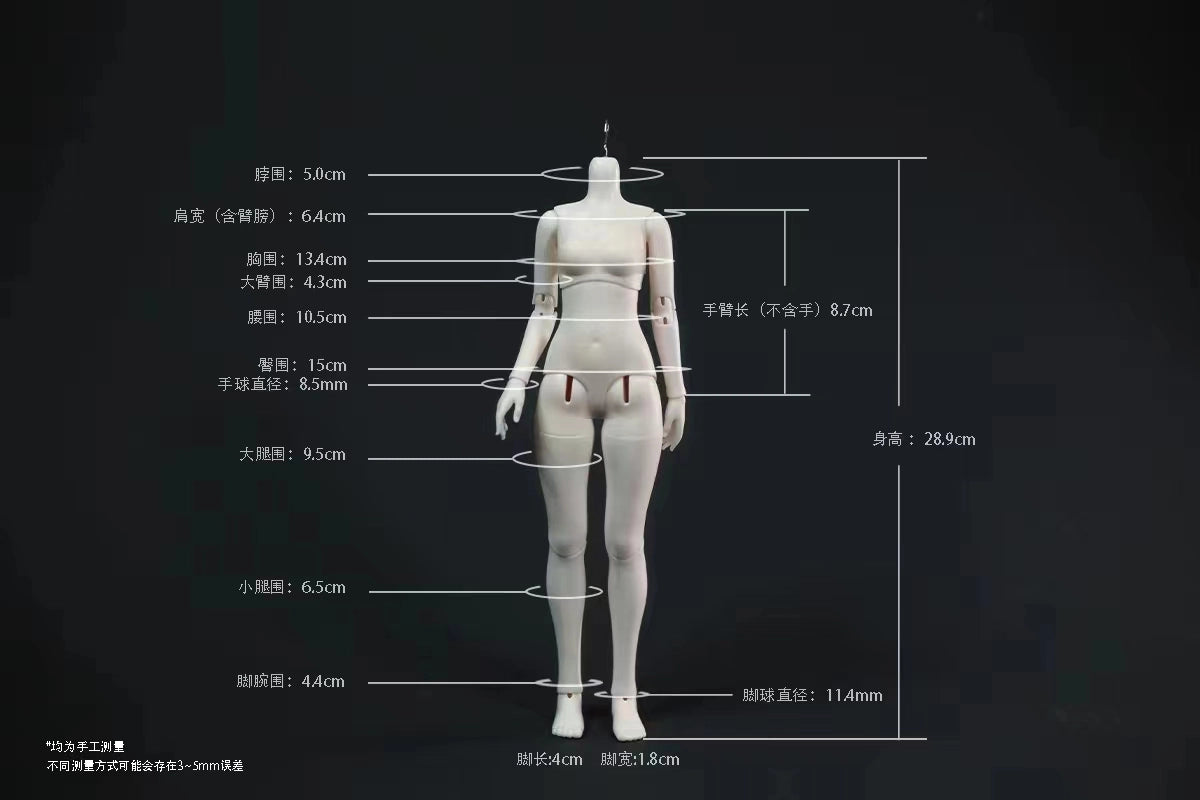 [Nude Body] 1/5 bjd body - YuKibjd