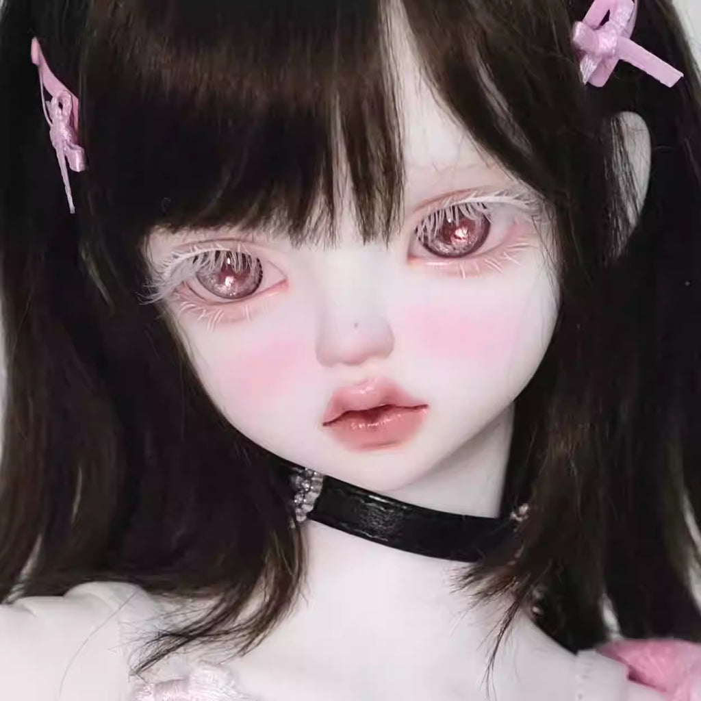 [BJD EYES] 1/3 & 1/4 & 1/6 Silver Foil Red Pupil Glass Eyes Baby Eyes Small Iris-JG25 极光