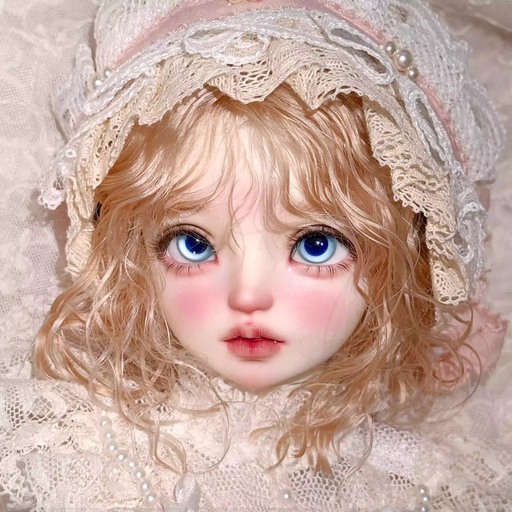 [BJD EYES] 1/3 & 1/4 & 1/6 blue flash eyeballs glass eyes-JG85 极光