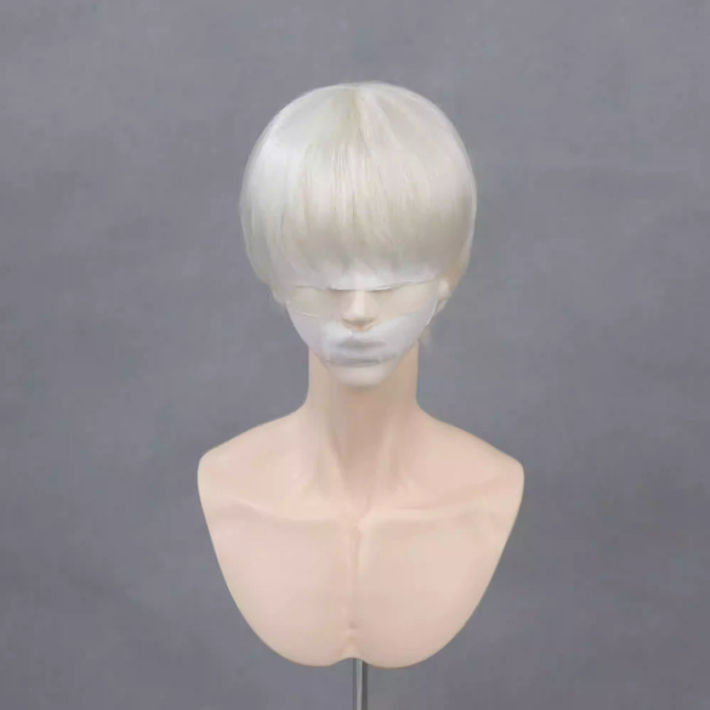 【BJD Wig】1/3 & 1/4 & 1/6 Mohair round head with a youthful look for boys/girls with a Bob hairstyle