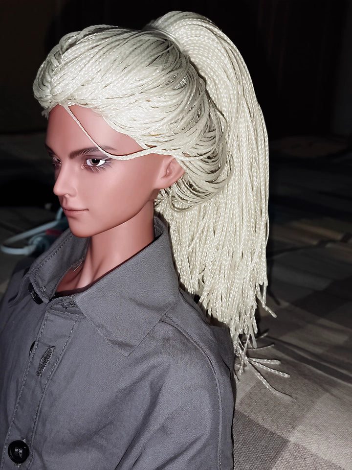 【BJD Wig】1/4 Five-colored side-parted dreadlocks-YuKibjd