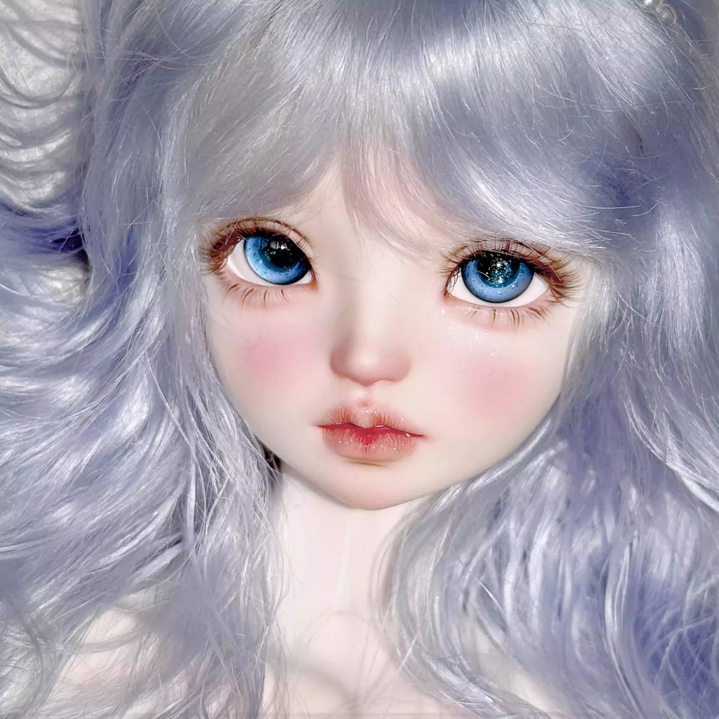 [BJD EYES] 1/3 & 1/4 & 1/6 blue flash eyeballs glass eyes-JG80 极光