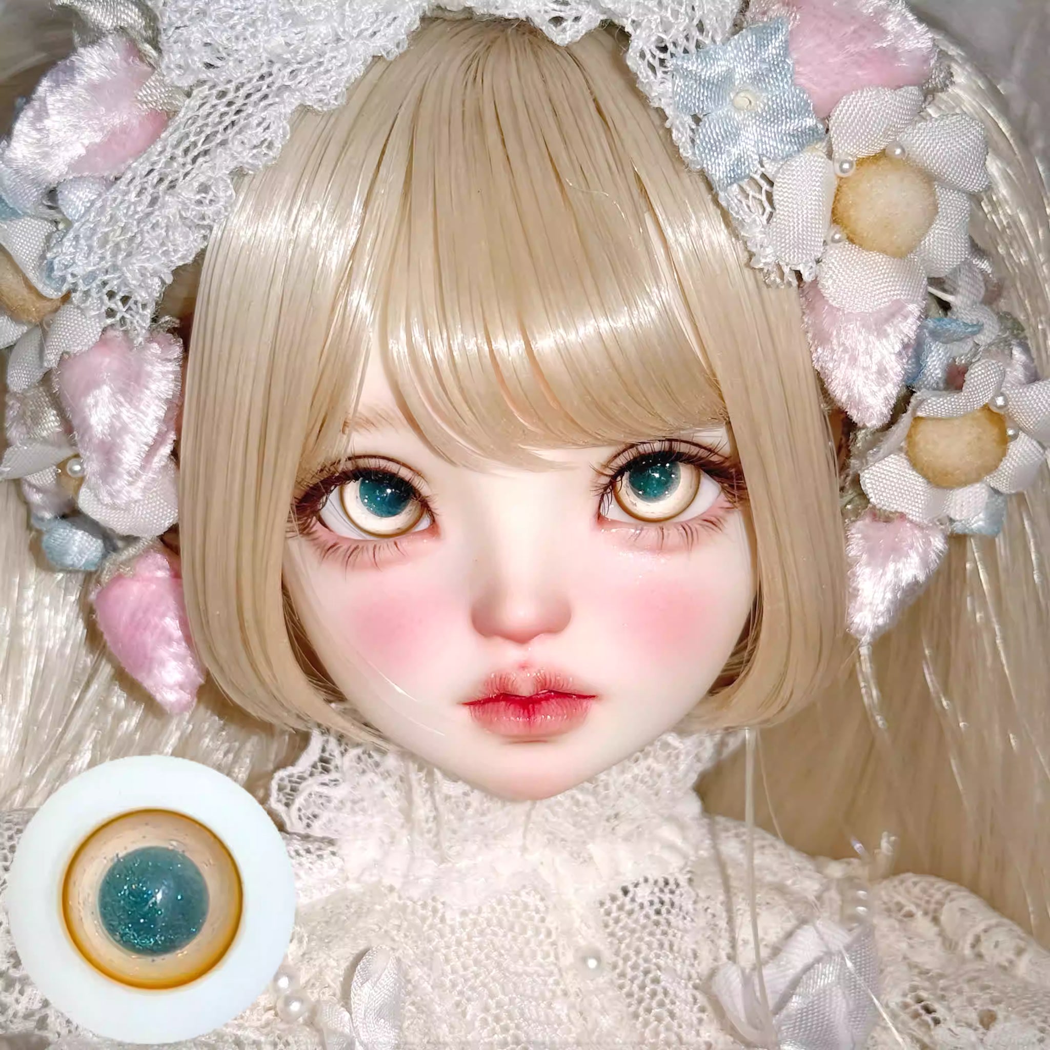 [BJD EYES] 1/3 & 1/4 & 1/6  gradient flash eyeballs glass eyes-JG81 极光