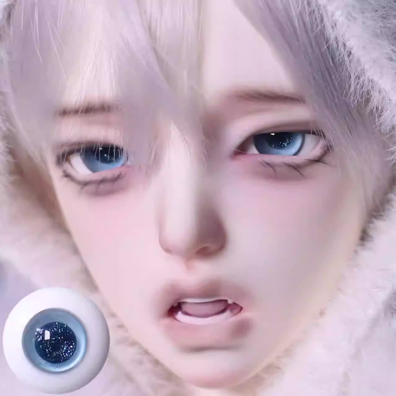 [BJD EYES] 1/3 & 1/4 & 1/6 real-life style eyeballs glass eyes-JG65 极光