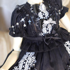 [BJD OUTFIT] 1/4  Lolita Dress – Black Series YuKibjd